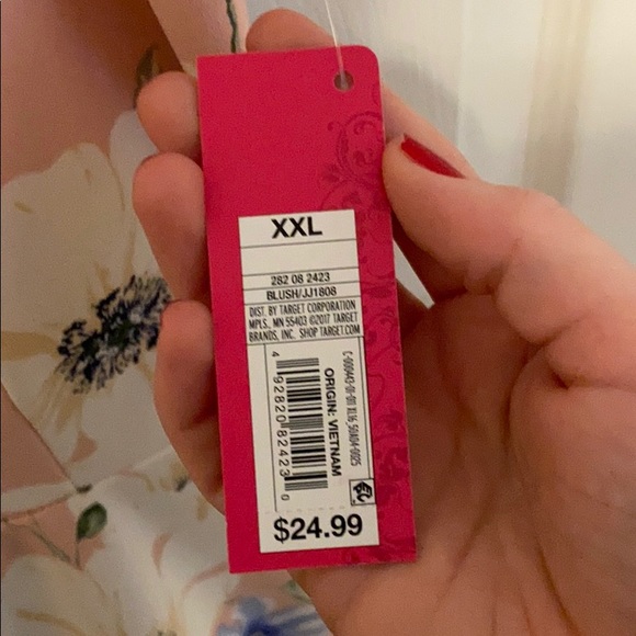 Tie Front Floral Dress - Picture 4 of 5